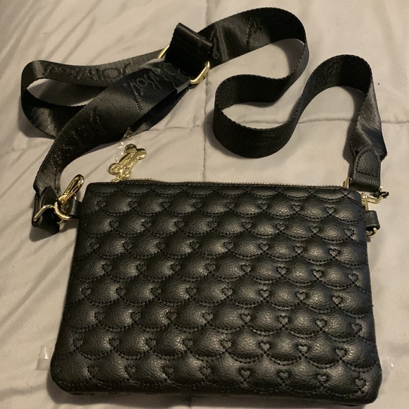 Betsy Johnson PET Black Crossbody - Picture 7 of 10